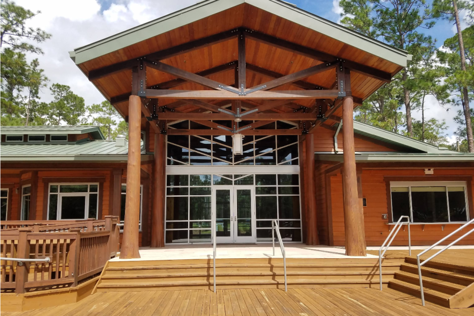 Get married among the trees at Austin Carey Forest, just northeast of Gainesville